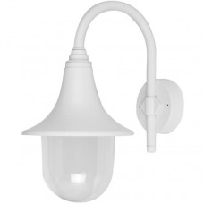 Φωτιστικό Φανάρι Επίτοιχο με ντουί E27 Polycarbonate Λευκό IP44 9-360